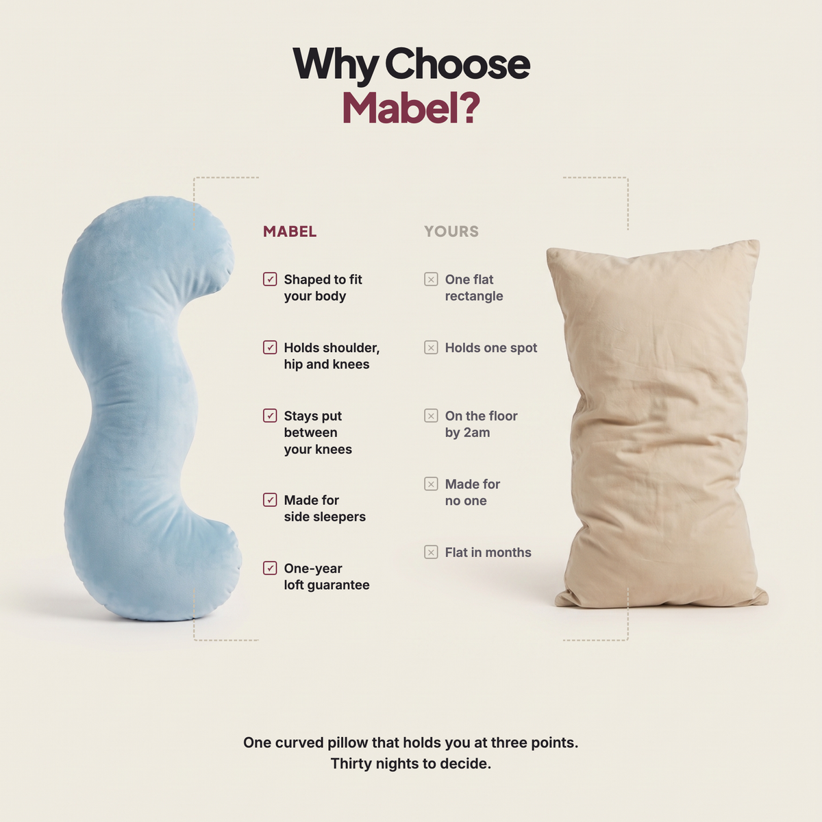 Body Reset Pillow